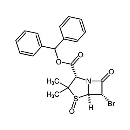 (2S,5R,6S)-Benzhydryl 6-bromo-3,3-dimethyl-7-oxo-4-thia-1-azabicyclo[3.2.0]heptane-2-carboxylate 4-oxide
