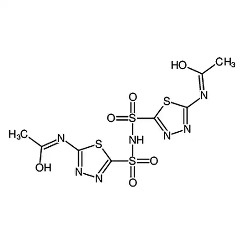 N-[5-[(5-Acetamido-1,3,4-thiadiazol-2-yl)sulfonylsulfamoyl]-1,3,4-thiadiazol-2-yl]acetamide