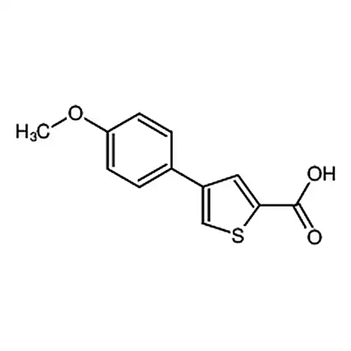 4-(4-메틸산소基페닐)-티오펜-2-개미산