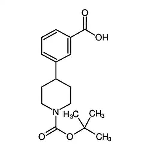 3-(1-(tert-Butoxycarbonyl)piperidin-4-yl)benzoic acid