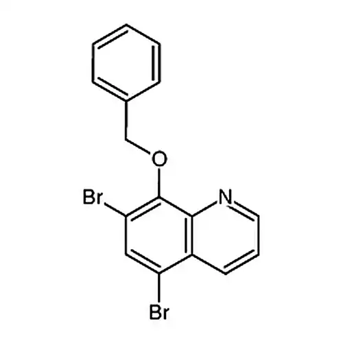 8-(苄산소基)-5,7-二브롬퀴놀린