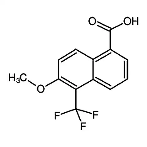 6-メチル酸素基-5-(三フッ素メチル)-1-萘ギ酸