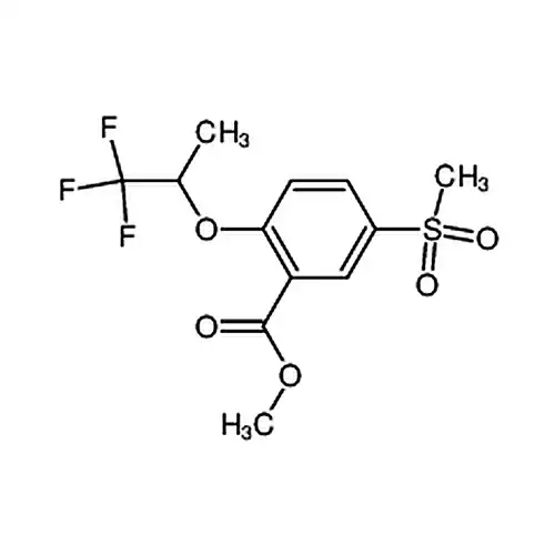 5-Methylsulfonyl-2-(2，2，2-trifluoro-1-methylethoxy)benzoic acid methyl ester