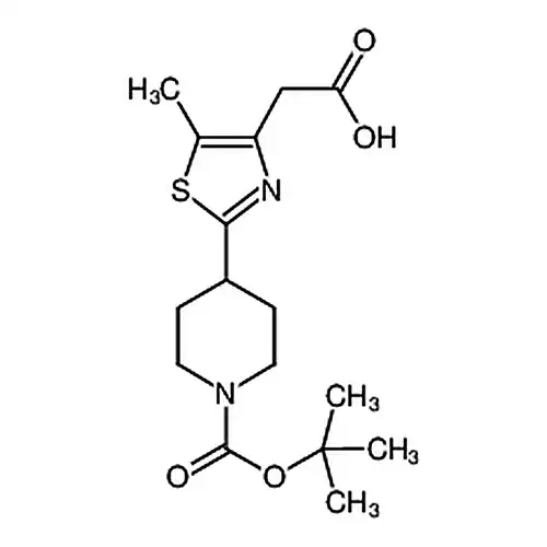 {2-[1-(叔부틸산소羰酰)哌啶-4-基]-5-메틸-1,3-티아졸-4-yl}아세트산