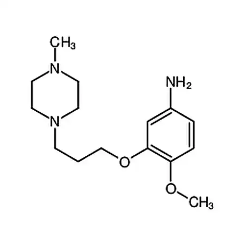 4-메틸산소基-3-(3-(4-메틸哌嗪-1-基)-프로필산소基)아닐린