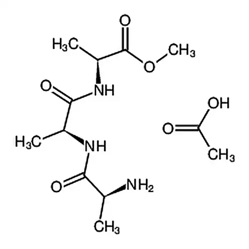 L-プロピル氨酰-L-プロピル氨酰-L-アミノプロピオン酸メチルエステル酢酸塩