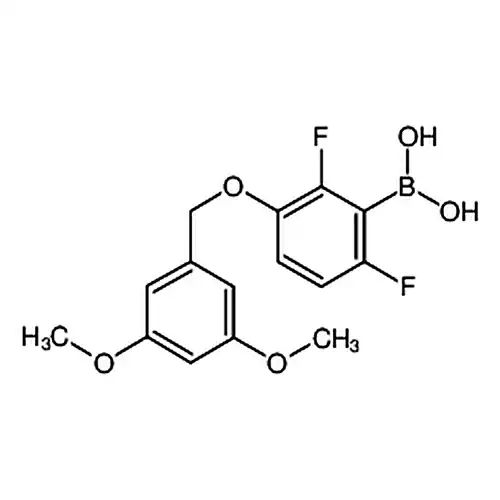 (3-((3，5-Dimethoxybenzyl)oxy)-2，6-difluorophenyl)boronic acid