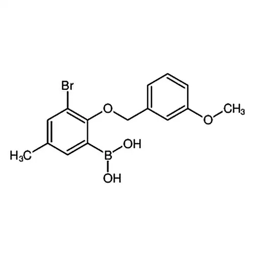 3-臭素-5-メチル-2-(3'-メチル酸素基苄酸素基)フェニルホウ酸