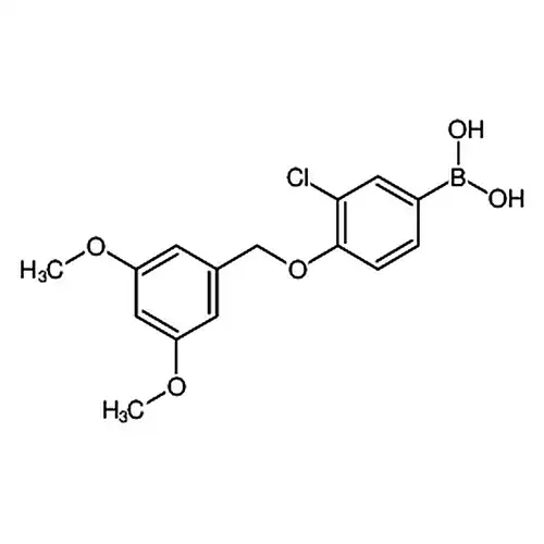 3-塩素-4-(3',5'-二メチル酸素基苄酸素基)フェニルホウ酸