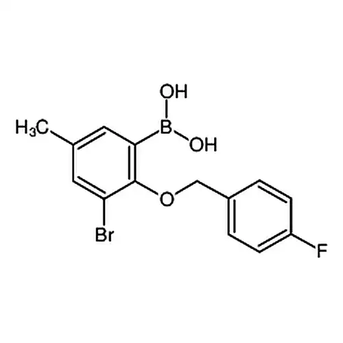 3-臭素-2-(4'-フッ素苄酸素基)-5-メチルフェニルホウ酸