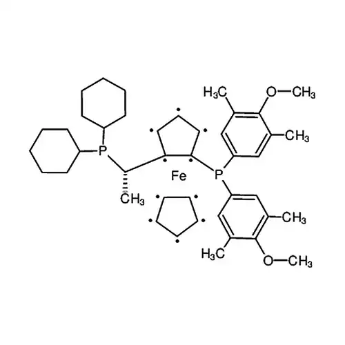 (S)-1-((Rp)-2-[双(4-メチル酸素基-3,5-ジメチルフェニル)膦]二茂鉄基)エチル二环ヘキシル基膦