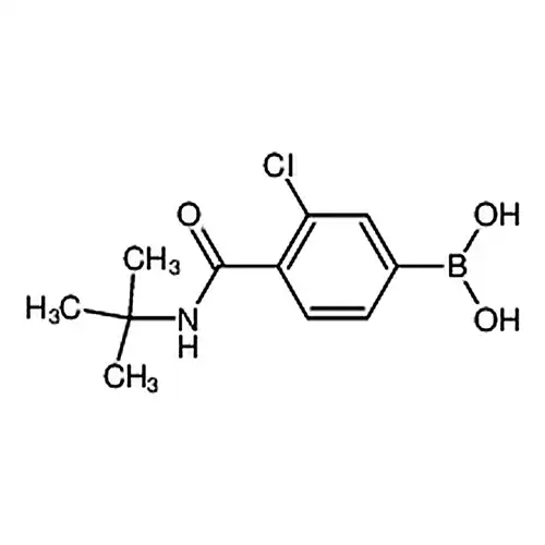 [4-(tert-butylcarbamoyl)-3-chloro-phenyl]boronic acid