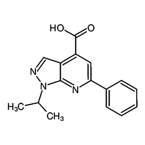 6-phenyl-1-propan-2-ylpyrazolo[3，4-b]pyridine-4-carboxylic acid