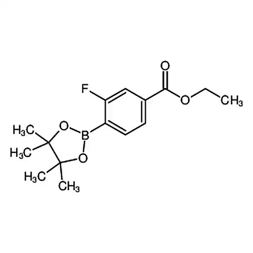 3-불소-4-(4,4,5,5-四메틸-1,3,2-二산소붕소杂环펜틸알칸-2-基)벤젠개미산에틸에스테르