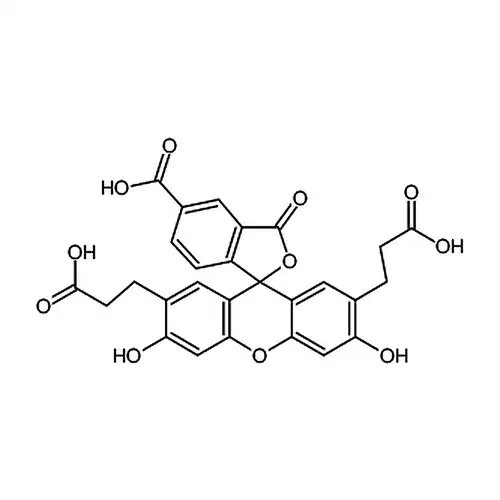 2′,7′-Bis(2-carboxyethyl)-5(6)-carboxyfluorescein