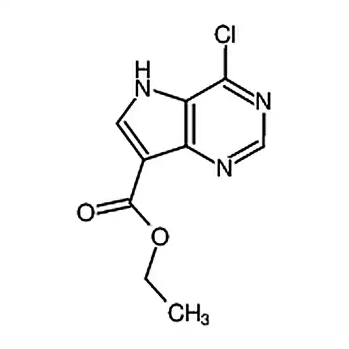 ETHYL 4-CHLORO-5H-PYRROLO[3，2-D]PYRIMIDINE-7-CARBOXYLATE