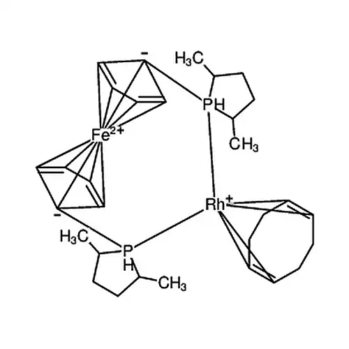 1,1-双((2R,5R)-2,5-디메틸인杂环펜틸알칸)二茂철(环옥틸二엔)铑(I)