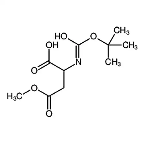 2-((tert-Butoxycarbonyl)amino)-4-methoxy-4-oxobutanoic acid