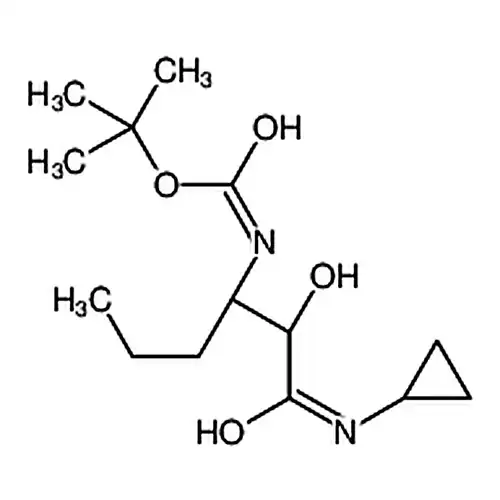 N-[(1S)-1-[2-(环пропил基амино)-1-гидрокси-2-кислорода代этил]бутил基]-аминомуравьиная кислота叔бутилэфир