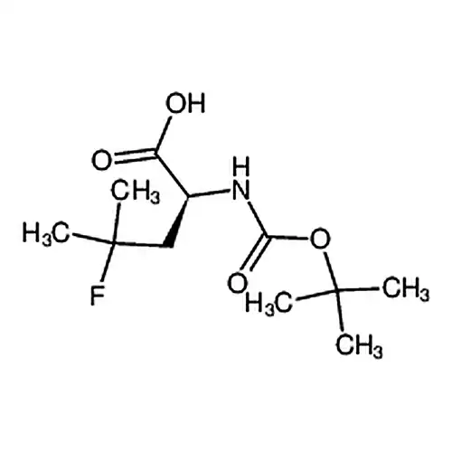 (S)-2 - ((叔бутилкислорода基羰基)амино)-4-фтора-4-метилпентилкислота