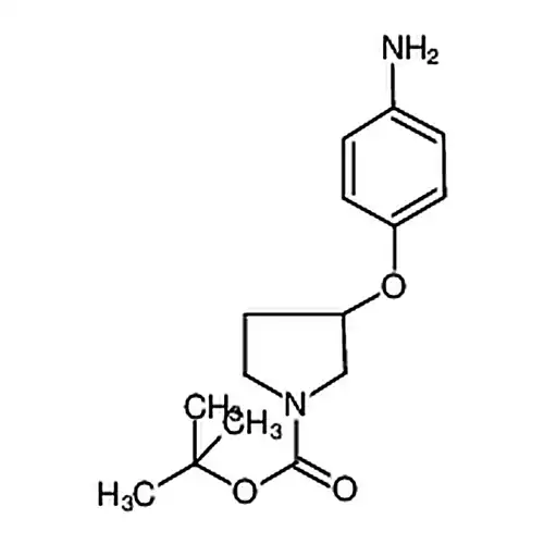 3-(4-амино-бензолкислорода基)-пирролалкан-1-羧кислота叔бутилэфир
