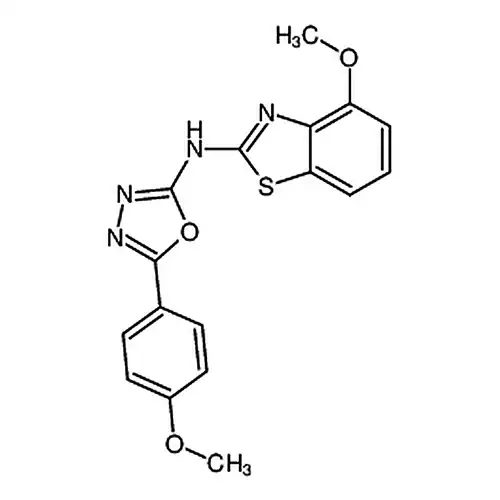 N-(4-メチル酸素基ベンゼン并[d]チアゾール-2-基)-5-(4-メチル酸素基フェニル)-1，3，4-噁二唑-2-アミン
