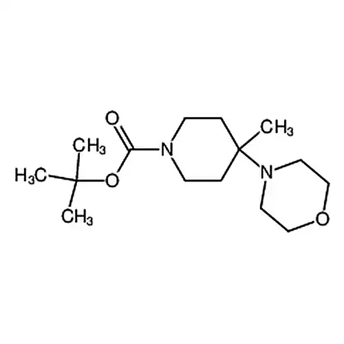 1-Boc-4-メチル-4-吗啉-4-基-哌啶