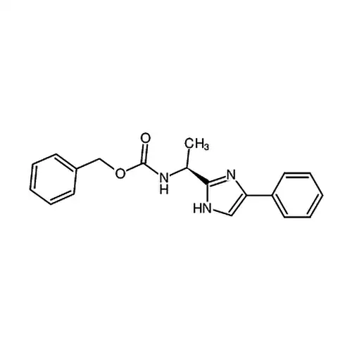 N-[(1S)-1-(5-фенил-1H-имидазол-2-基)этил]аминомуравьиная кислота苄эфир