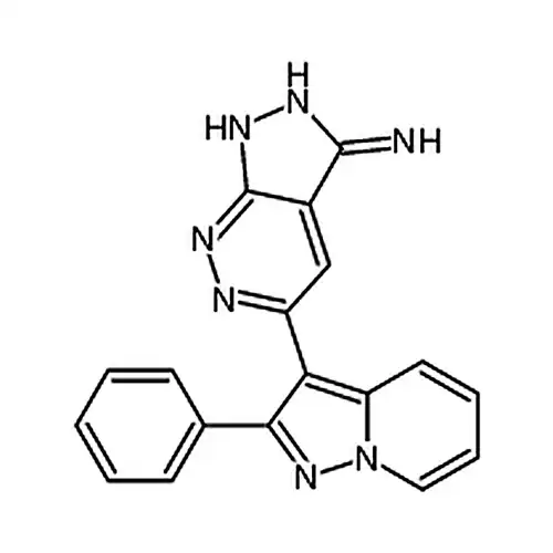 5-(2-фенилпиразол并[1,5-a]피리딘-3-基)-1H-пиразол并[3,4-c]哒嗪-3-амин