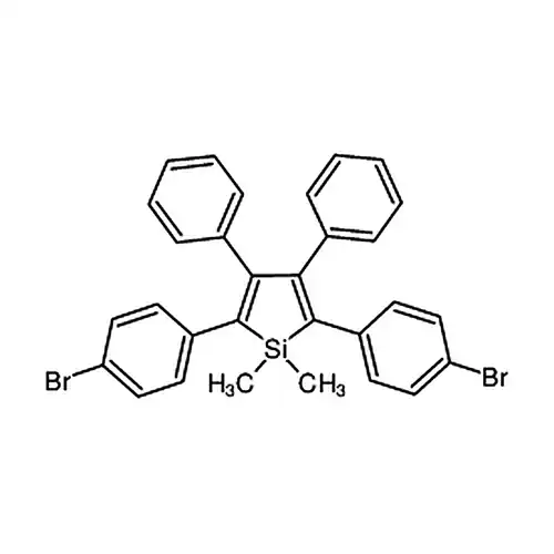 2,5-双(4-臭素フェニル)-1,1-ジメチル-3,4-二フェニル噻咯