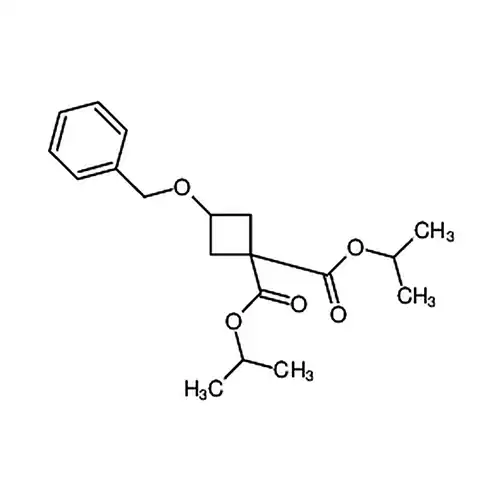 3-(苄산소基)环부틸알칸-1，1-二羧산二异프로필에스테르