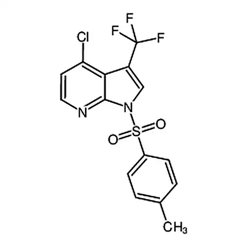 4-염소-1-对톨루엔磺酰基-3-(三불소메틸)-1H-피롤并[2,3-b]피리딘
