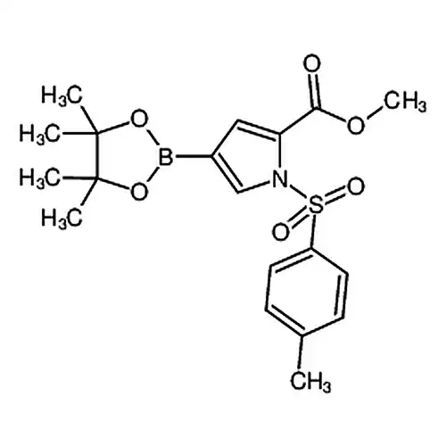 4-(4,4,5,5-四メチル-1,3,2-二酸素ホウ素杂环ペンチルアルカン-2-基)-1-对トルエン磺酰基-1H-ピロール-2-羧酸メチルエステル