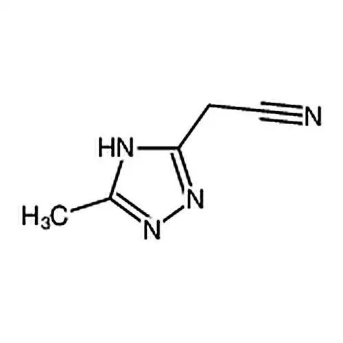 2-(3-메틸-1H-1，2，4-三唑-5-基)아세토니트릴
