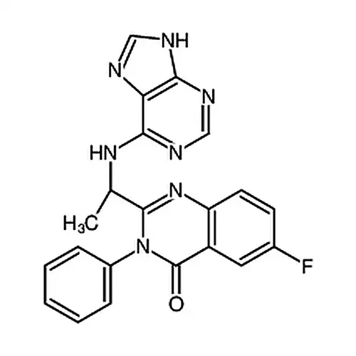 (S)-2-(1-((9H-퓨린-6-基)아미노)에틸)-6-불소-3-페닐喹唑啉-4(3H)-케톤