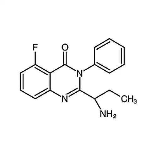 (S)-2-(1-аминопропил基)-5-фтора-3-фенил-4(3H)-喹唑啉кетон