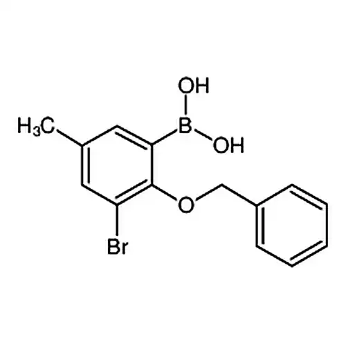 2-苄酸素基-3-臭素-5-メチルベンゼンホウ酸(含数量不等的無水物)