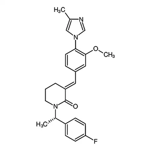 (S,E)-1-(1-(4-불소페닐)에틸)-3-(3-메틸산소基-4-(4-메틸-1H-이미다졸-1-基)亚벤질)哌啶-2-케톤