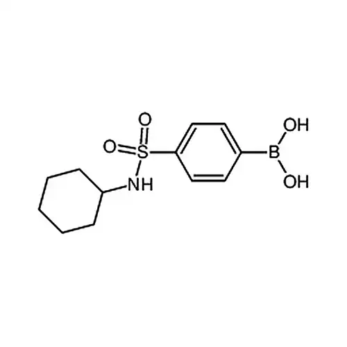 (4-(N-环ヘキシル基氨磺酰)フェニル)ホウ酸