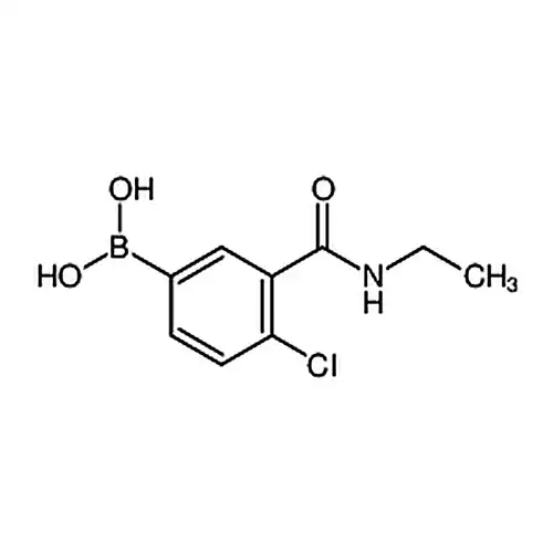4-염소-3-(에틸氨메틸酰基)페닐붕산