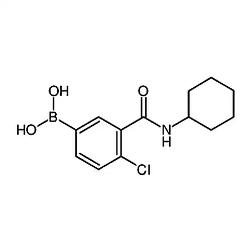 4-염소-3-(环헥실基메틸酰氨)페닐붕산