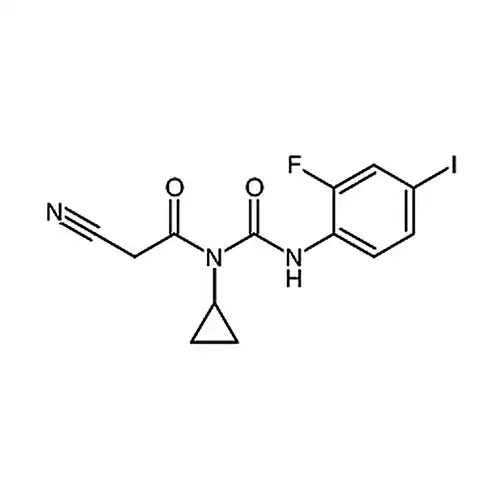 2-Cyano-N-Cyclopropyl-N-((2-Fluoro-4-Iodophenyl)Carbamoyl)Acetamide
