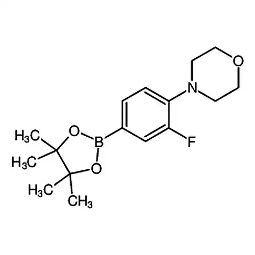 4-(2-불소-4-(4,4,5,5-四메틸-1,3,2-二산소붕소杂环펜틸알칸-2-基)페닐)吗啉