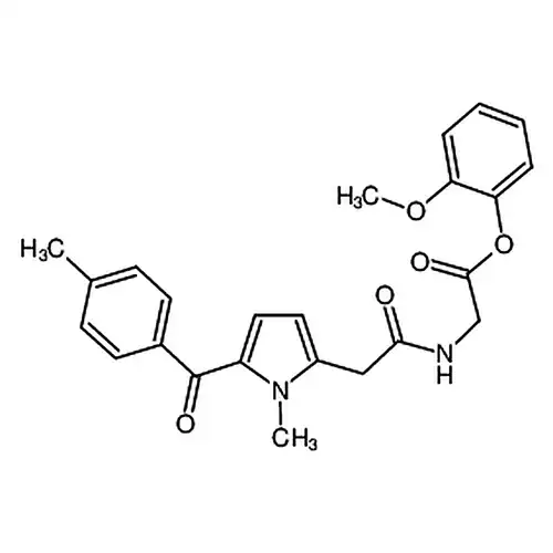 2-Methoxyphenyl 2-(2-(1-methyl-5-(4-methylbenzoyl)-1H-pyrrol-2-yl)acetamido)acetate