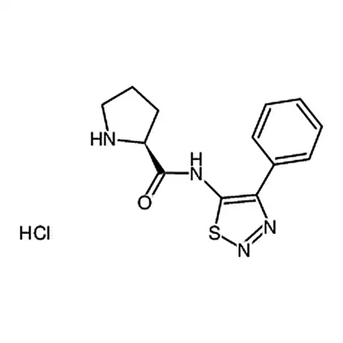 (S)-N-(4-フェニル-1，2，3-噻二唑-5-基)ピロールアルカン-2-メチルアミド塩酸塩