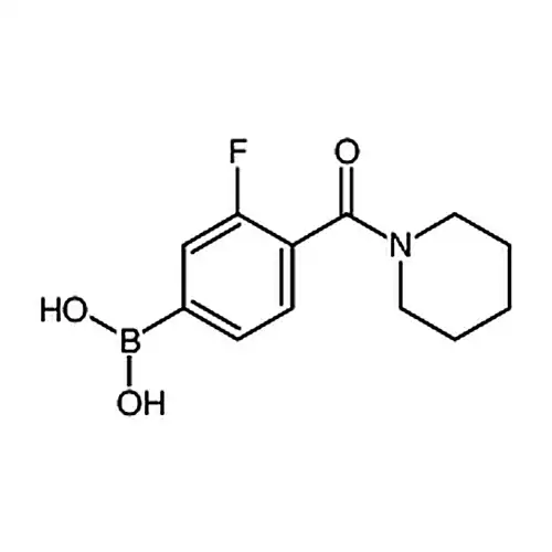 3-フッ素-4-(哌啶-1-羰基)フェニルホウ酸