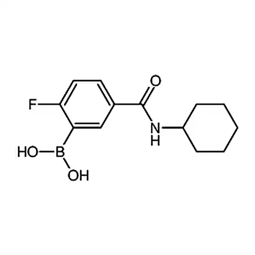 5-环헥실基氨메틸酰基-2-불소벤젠붕산