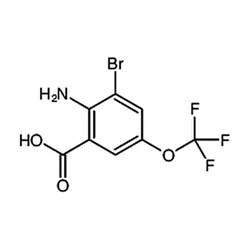 2-Amino-3-bromo-5-(trifluoromethoxy)benzoic acid