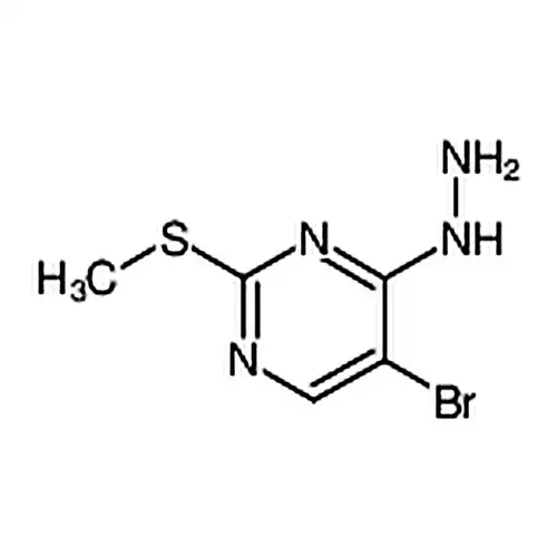 5-Bromo-4-hydrazinyl-2-(methylthio)pyrimidine