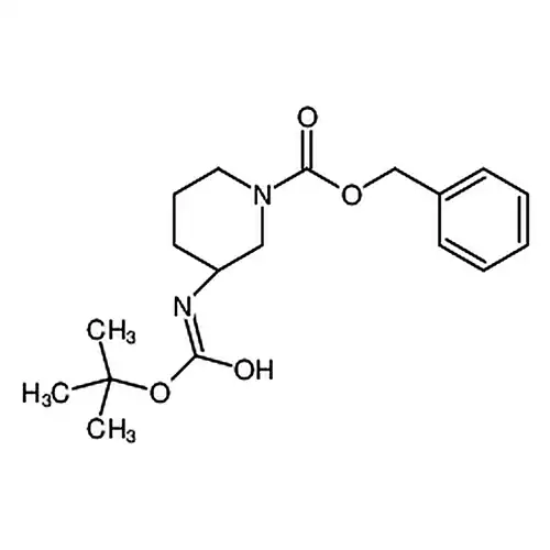 (S)-1-Cbz-3-N-Boc-アミノ哌啶